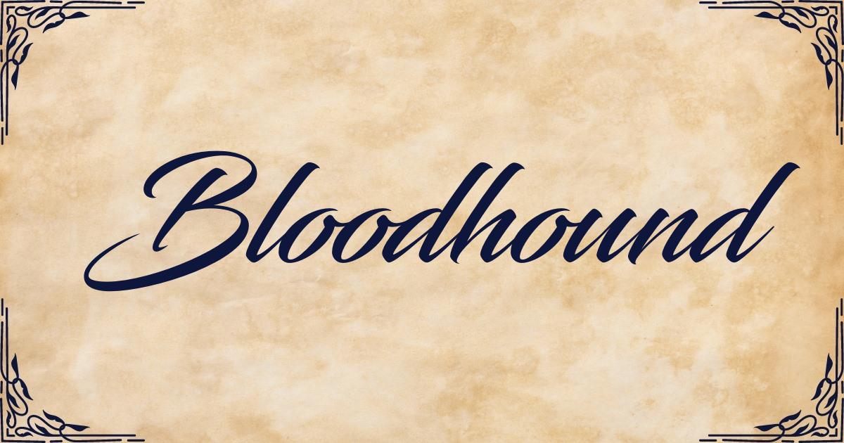 BLOODHOUND EXPLAINED visual data 6